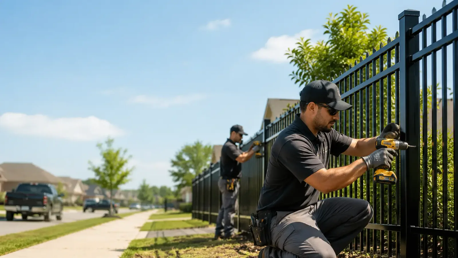 Metal Fence Installation in Buffalo, OH